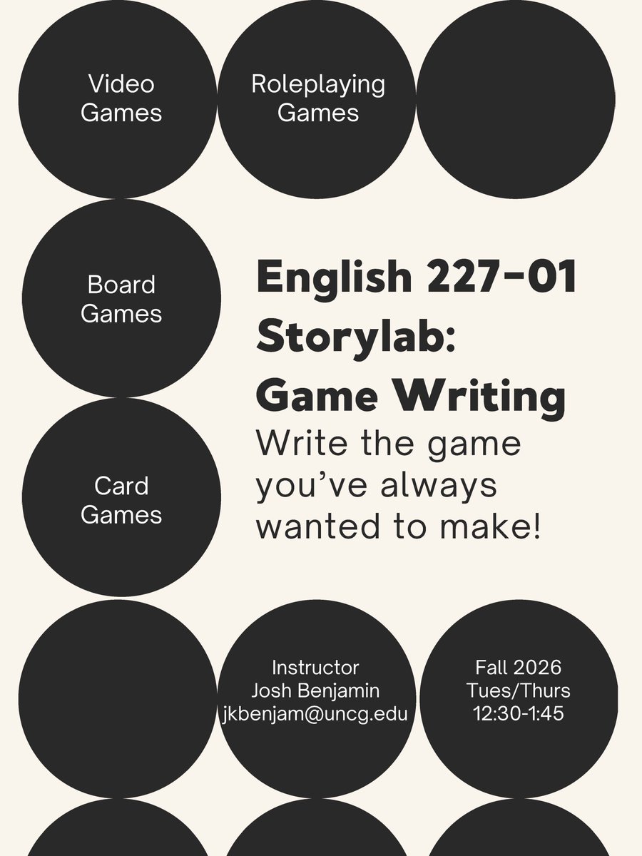 UNCG English Department tweet media