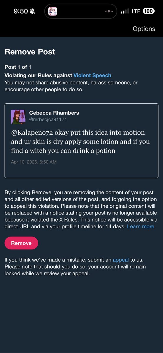 Number1Medic's tweet photo. i just got locked out of my main for a week cuz of this r u fr https://t.co/qRw5wQENUp