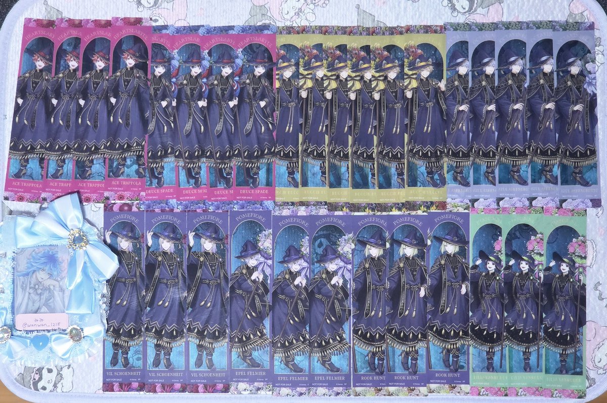 wanwan_1218's tweet photo. ツイステ 交換 アニメイトフェア 特典クリアしおり ブルームバースデー

譲⌇エース4デュース4ラギー6アズール5ヴィル3エペル3ルーク3リリア3

求⌇イデア

💀1:1～可◎
💀纏めてのお取引優先
💀別募集のくつろぎ缶バ併せての交換優先

よろしくお願いいたします🙂‍↕️ https://t.co/zUyiTDpf8Q