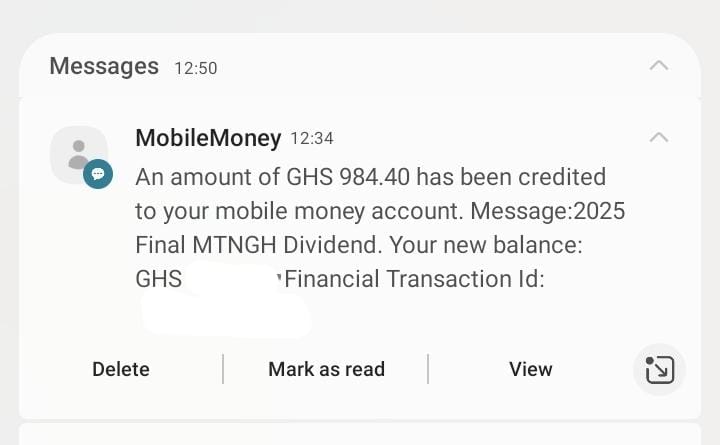 isedan's tweet image. MTN's dividend payout is today.

Payment will be made into your Bank or Mobile Money account, depending on the one associated with your CSD account.

Visit ISEDAN to track Dividends for Ghana Stocks!