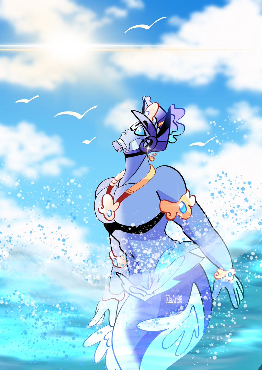 KlaArt96's tweet image. Mermay Prince optimus my Artwork ✨💙✨2025/2024 for may i am preparing new art mermay optimus in progress 💙😎💪🏻2026 #mermay #mermaid #optimusprime #transformersfanart #transformers #transformersanimated #maccadam #primaprime #transformersone