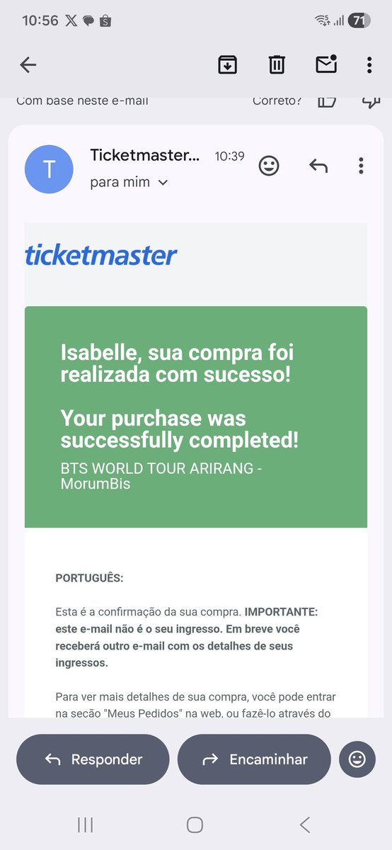 isa⁷ . ARIRANG 🪭 tweet media