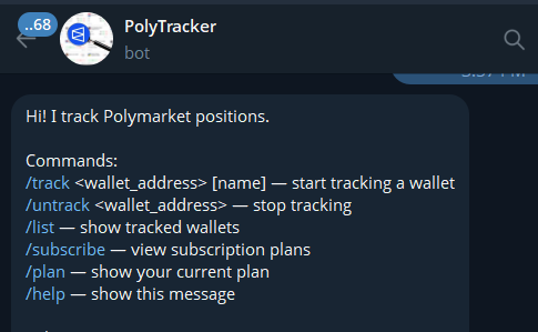 THE BEST POLYMARKET TELEGRAM BOTS👇

1) Wallet trackers
t.me/polytracker0_b…
t.me/polymarket_ord…

Track smart wallets and copy their trades.

2) Price trackers
t.me/polyparsebot
t.me/polymarket_qui…

3) Insider wallet alerts
t.me/Polymarket_Ins…