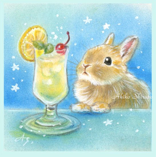 暑くなるみたい！
みんなからだに気をつけてね🐰🍋