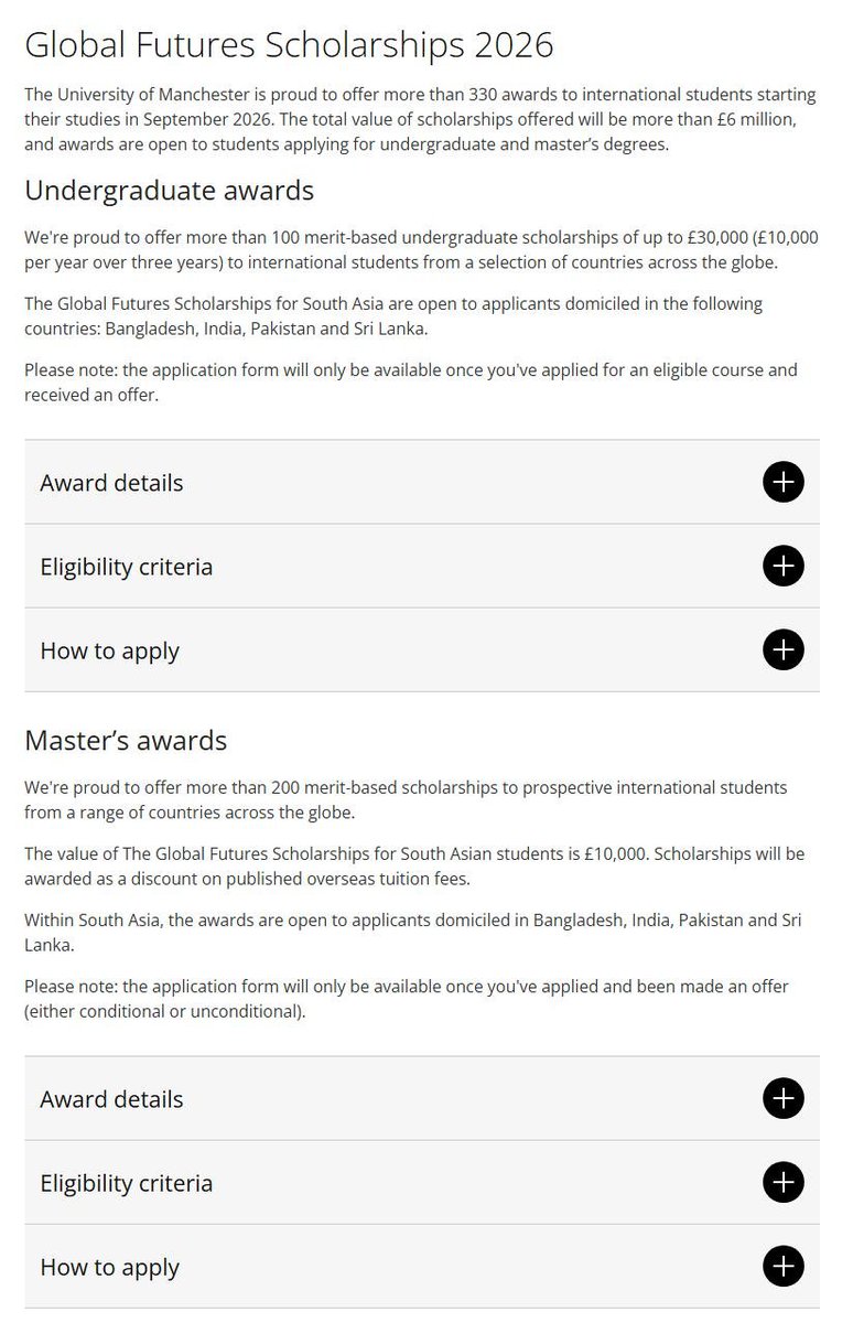 StudyHunt_info's tweet photo. The University of Manchester Global Future Scholarships 2026 in England 

For Application Details: https://t.co/N7w6SF4Xvg

Country: United Kingdom
Scholarship Sponsored: Global Future Scholarships
Available programs" Masters
Deadline: Masters 24th April 2026 https://t.co/HTJQWgQyYF