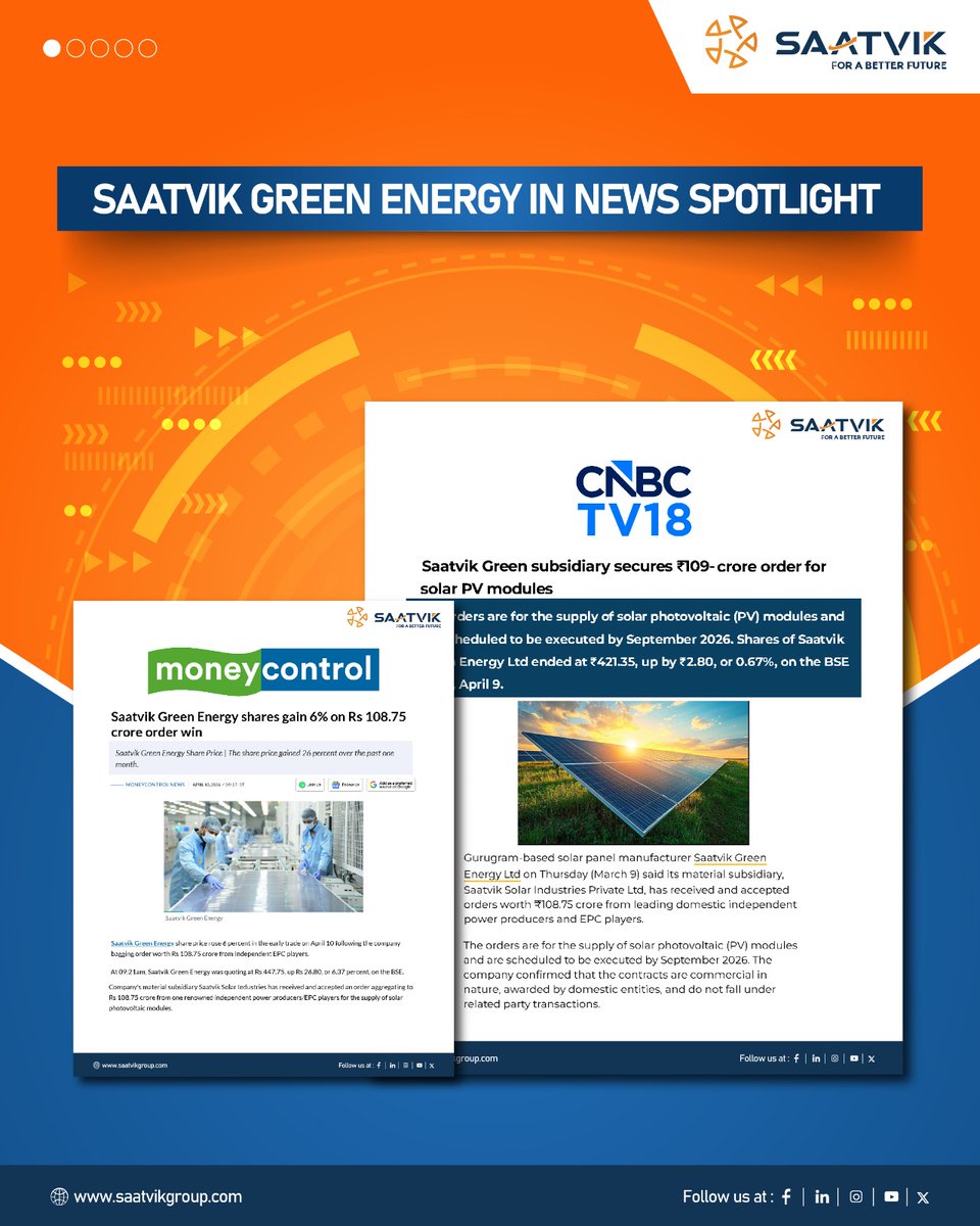 Saatvik Solar tweet media