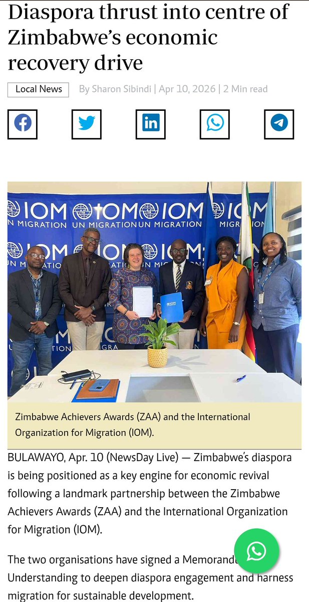 Zimbabwe Achievers tweet media