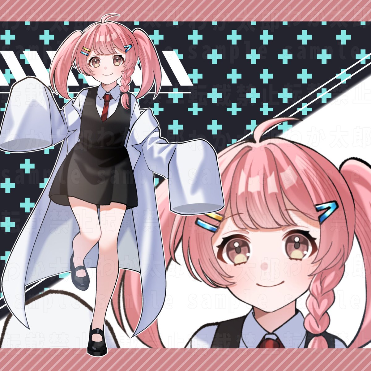 wakastawei's tweet photo. つなぐのオークションにてキャラ販売追加いたしました！
TRPG等でご利用いただけるロリっぽい白衣の女の子です

ご購入先は固ツイにて⇩

ご縁がありましたら🌱

#キャラ販売　#つなぐ https://t.co/QTzLuVxUOA