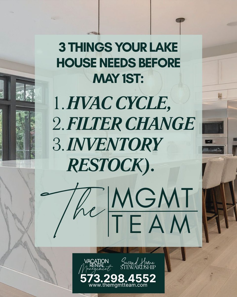 Hosting for the car show, Spring Harbor Hop, or just planning your first visit of the season? 🏎️✨ Don't forget the small details that make a big difference. Enjoy your time away, let us handle the checklist!  #LakeHome #LOTO #TheMGMTTeam