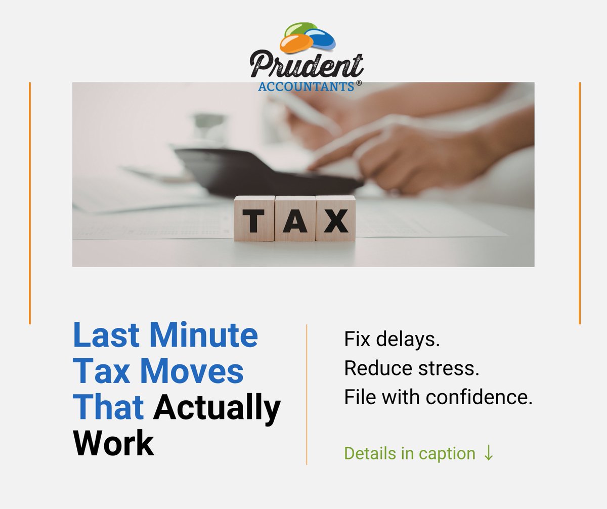 pruact's tweet photo. Most last minute filings don’t go wrong because people are lazy.

They go wrong because everything looks done… when it isn’t.

One real tip: if numbers might change, don’t file yet. Amending later costs more than waiting now. Payroll mismatches trigger notices.

#TaxSeason https://t.co/BSgHNr7oSo