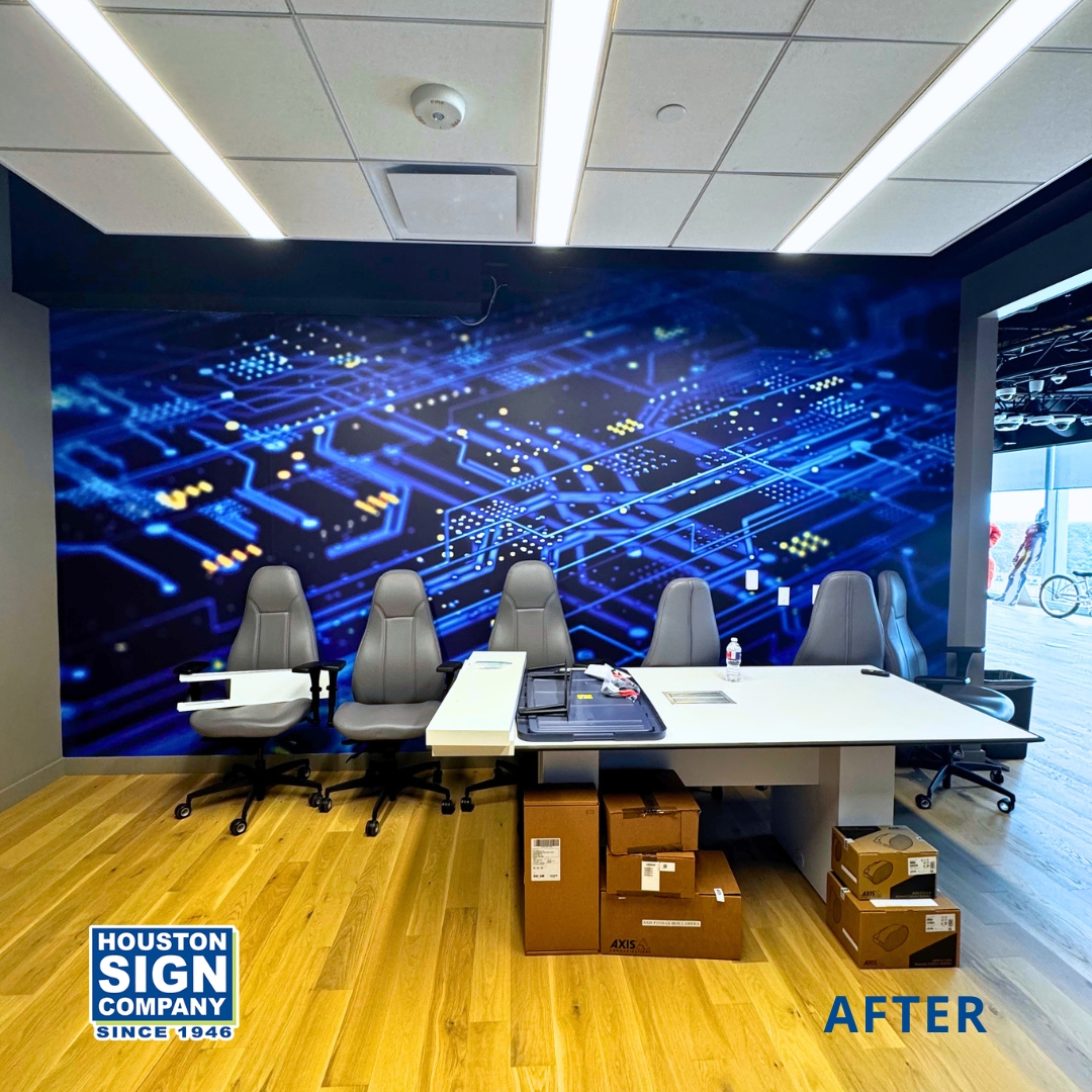 HoustonSignCo's tweet image. Blank walls or bold branding? Transform your space overnight with custom wall graphics. 

Get started 👉 houstonsign.com/custom-wall-gr… 

#HoustonSignCompany #WallGraphics #BeforeAndAfter