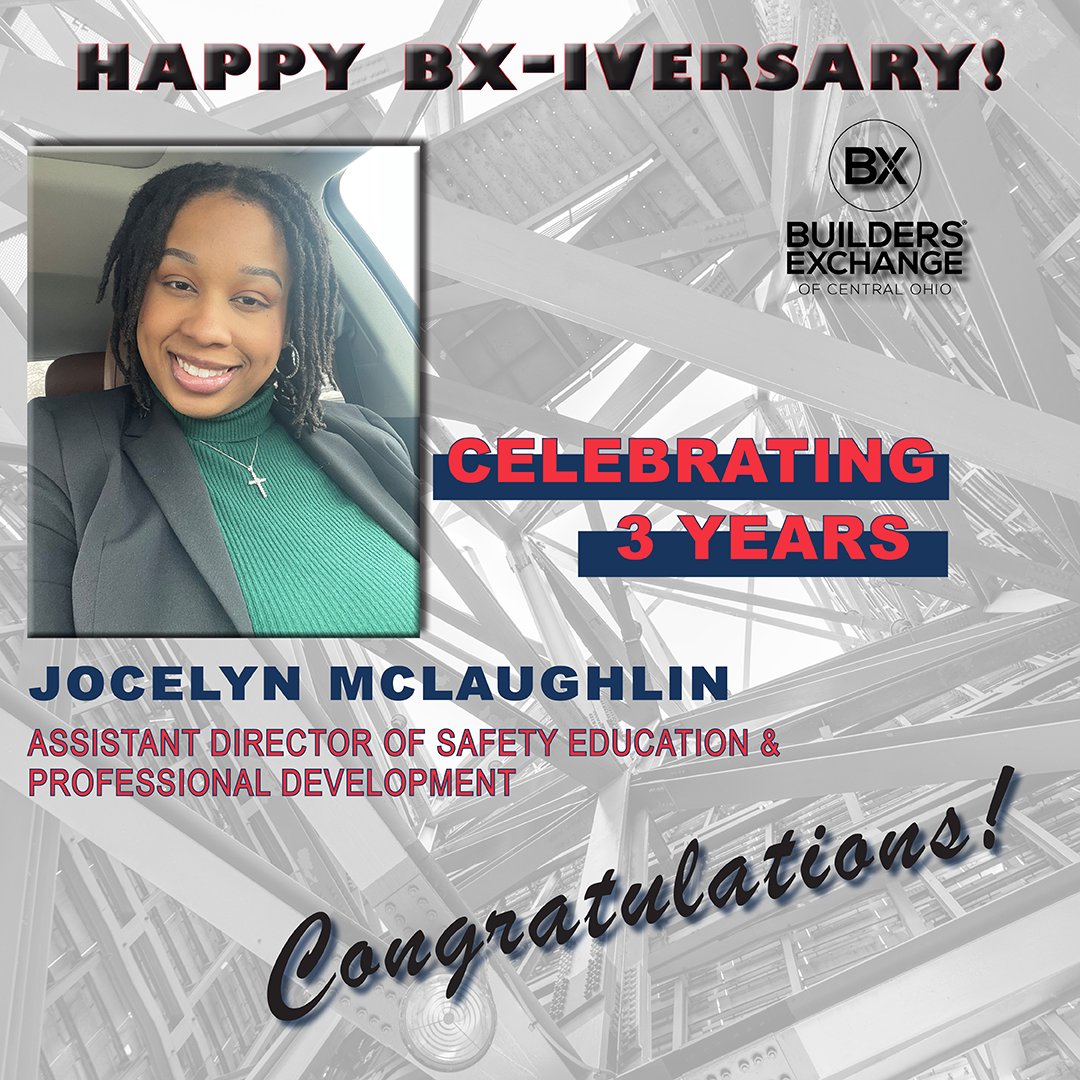 BXofCentralOhio's tweet image. Congrats Jocelyn!👏
@BXofCentralOhio #ConstructionSafety  #Leadership #MeetLearnGrow #SCGC #SafetyCouncil