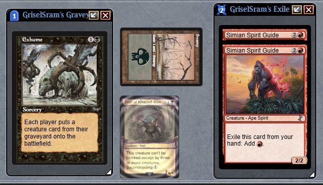 StrataGames's tweet image. My opponent's turn 1. Awesome stuff.

#mtg #magicthegathering #mtgpauper