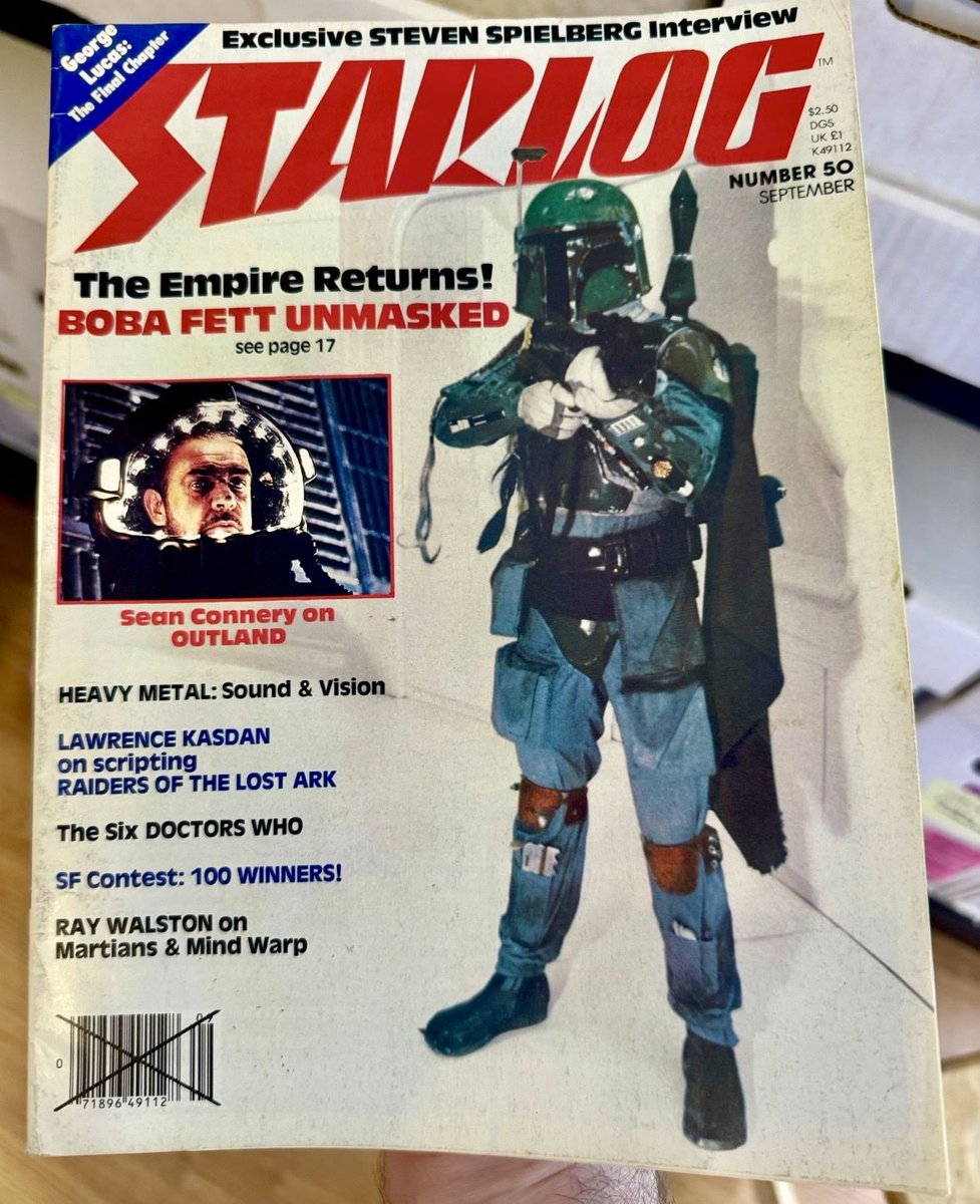 Mickjamison1's tweet photo. Before message boards & social media, we had…STARLOG, the bible of geekdom for a generation! Author Dan Dickholtz joins @PopCltrBasement to share his tales as a contributor to STARLOG magazine! Available TUESDAY on ALL podcast platforms! #starlog #scifi
https://t.co/j7vCO4iifn https://t.co/y3OfoVt2zU