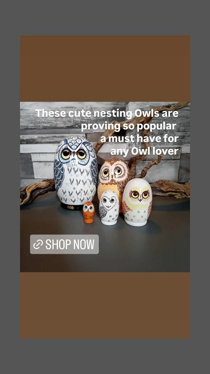 KrasnayaDolls's tweet image. #owllover #homedecor #gift #shopindie #krasnayacrafts #giftideas #etsy #nestingdolls