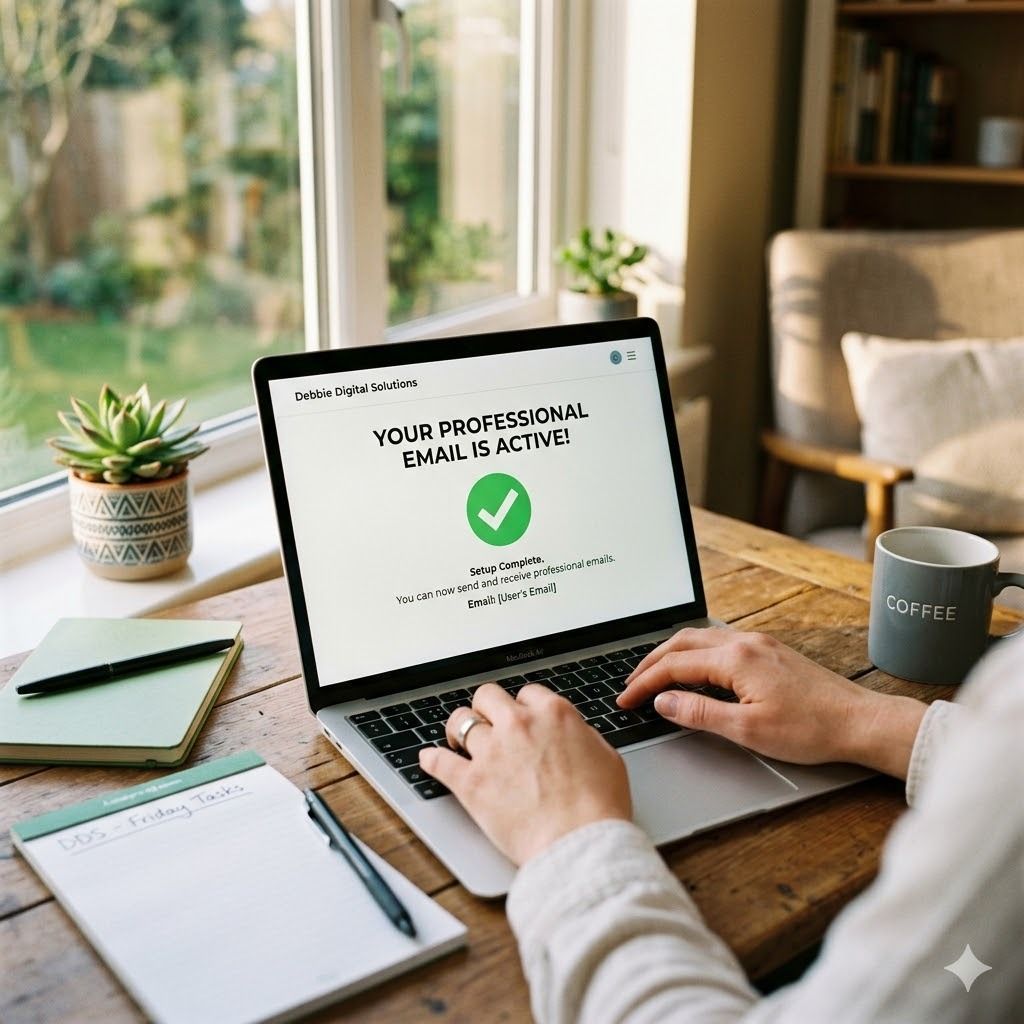 DebbieDigitalKC's tweet image. Rise and shine! There’s nothing like seeing "Active" on your professional email for the first time. It’s the digital front door to your brand.

Still using a generic email? Let’s get your MX records sorted. You handle the vision, I’ll handle the tech.

#DebbieDigitalSolutions