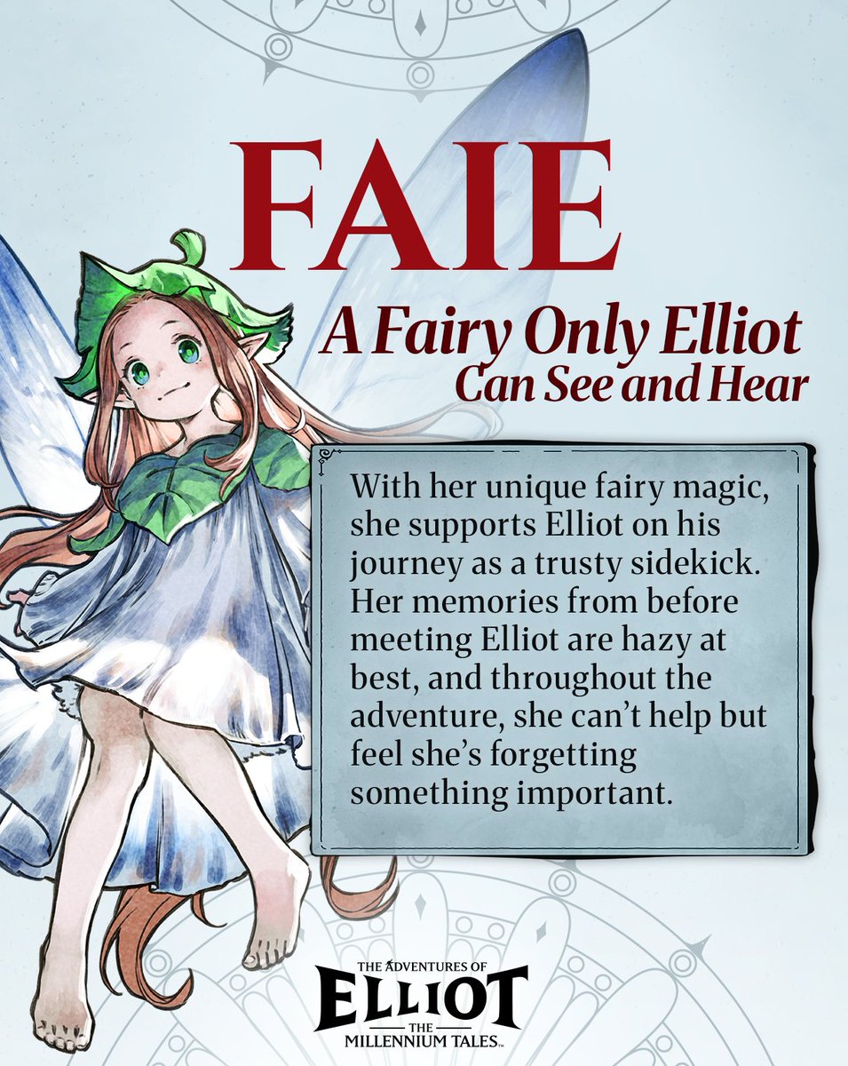 HD2DGames's tweet image. A fairy only Elliot can see and hear.

The Adventures of Elliot: The Millennium Tales launches on Nintendo Switch 2, PlayStation 5, Xbox Series X|S, Windows and Steam on June 18th.