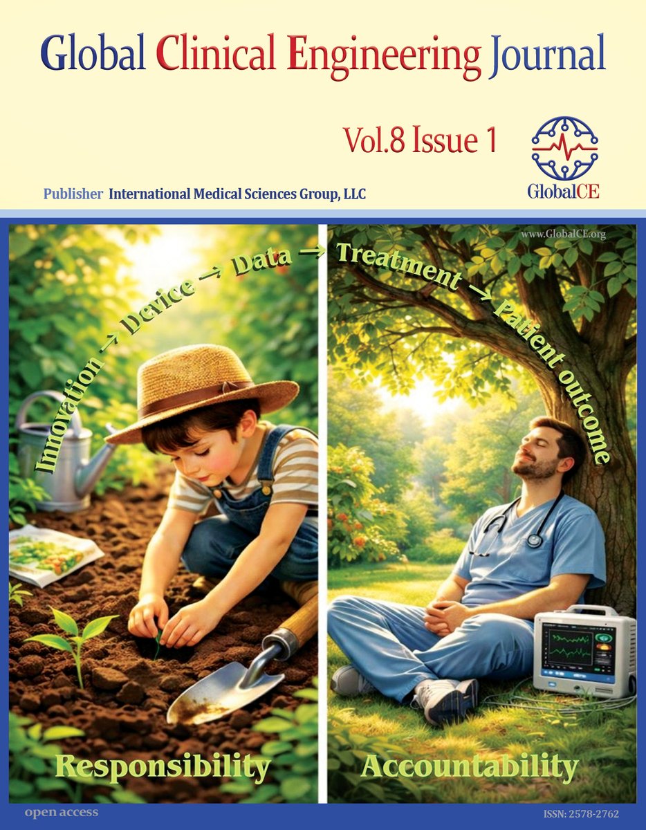 GlobalCEorg's tweet photo. We’re pleased to share a new publication in Vol. 8 Issue 1 of GCEJ:
Accuracy of Control of Infusion Pumps in the Post-Market: A Practical Approach Based on IEC 60601-2-24:2012
📖 Read the full manuscript: https://t.co/7HvP6mE2Qn
✍️ Submit your paper: https://t.co/dV7yDvXWef https://t.co/ubuXHcV2uq