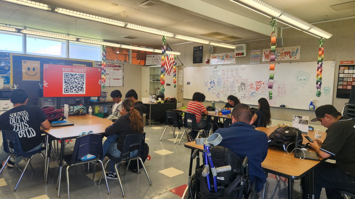 Spring is here and SBAC testing is near! 🌼 Students at Norwalk &amp; John Glenn HS prepared at Saturday School, learning test tips, strategies, and ways to manage anxiety. They left feeling confident and ready! 🌟 Visit your GEAR UP room to learn more. #TestingSeason #GEARUP