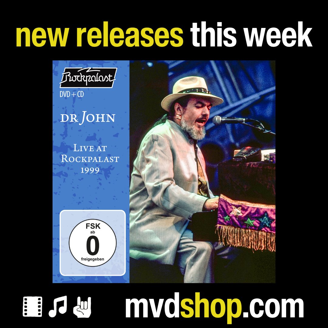 mvdentgroup's tweet image. #NewMusicFriday is here 👀

Fresh new titles available now from MVD!

You can find these and more over at MVDshop.com or through your favorite physical media retailer.

#NewReleaseAlert #OutNow #VinylRecords #CD #LP #NowSpinning #Audiophile #PhysicalMedia