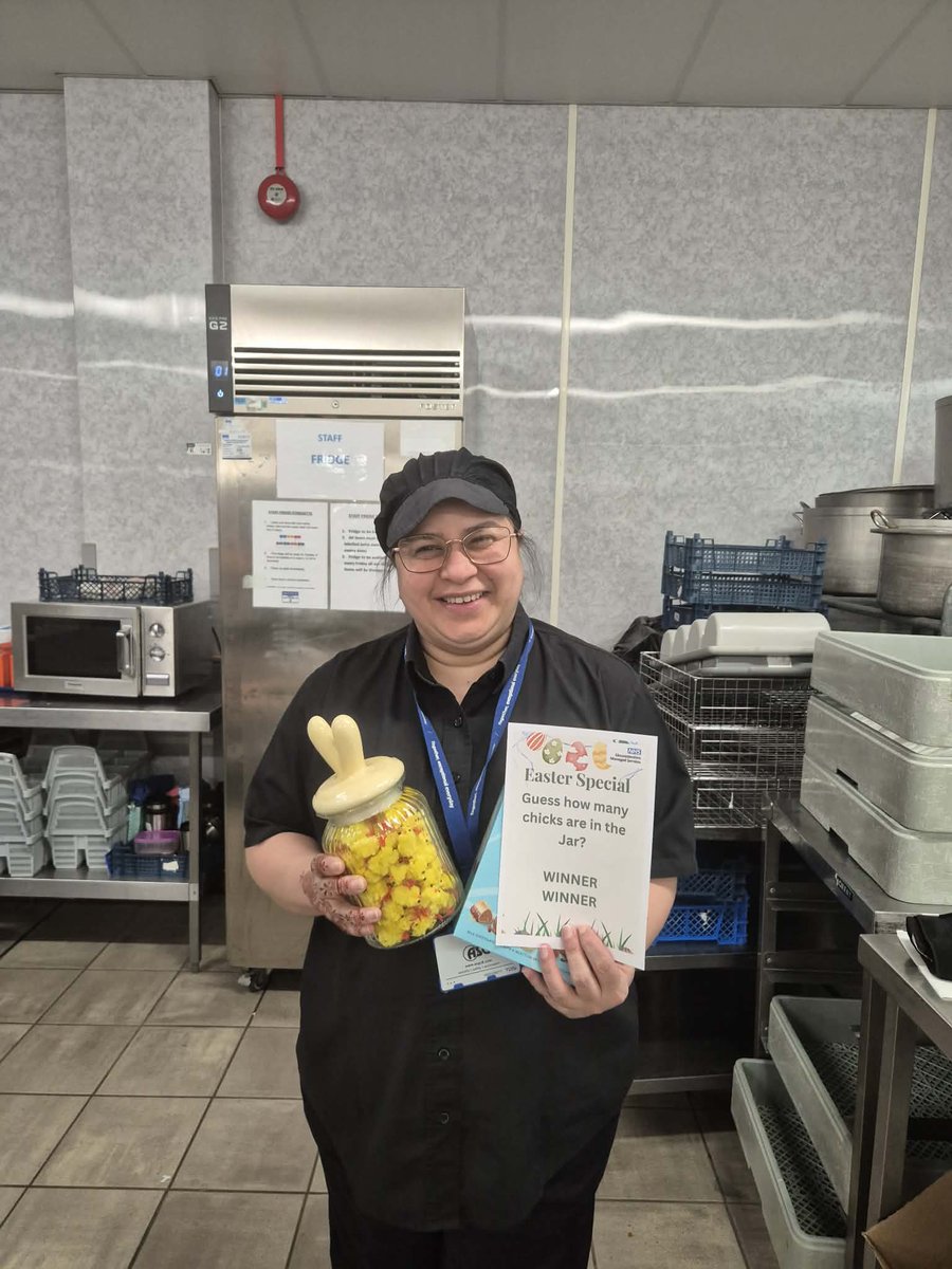 GMS_facilities's tweet photo. 🐣 A big well done to our Easter character hunt prize winners!

Thanks to everyone who took part and to our catering team for bringing some Easter fun to Fosters &amp; Blue Spa last week 🎁✨ https://t.co/17ct1pkDn7