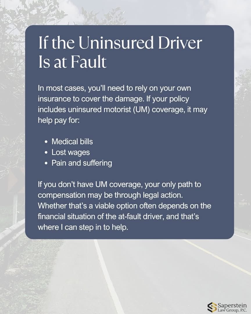 msaperstein10's tweet photo. What to know about uninsured drivers. Call us if you need representation.
#7732869400
#ChicagoInjuryattorney https://t.co/euvgGF9b8R