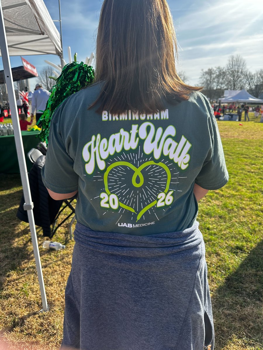 UABCVI's tweet photo. The 2026 Birmingham #HeartWalk was a huge success! ❤️👟 Thanks to you, UAB was named this year’s Top Company, with 45 teams and 490 walkers raising $50,000 to help build a healthier future. Thank you to everyone who walked, donated, and supported us! https://t.co/khi8tMvvDJ