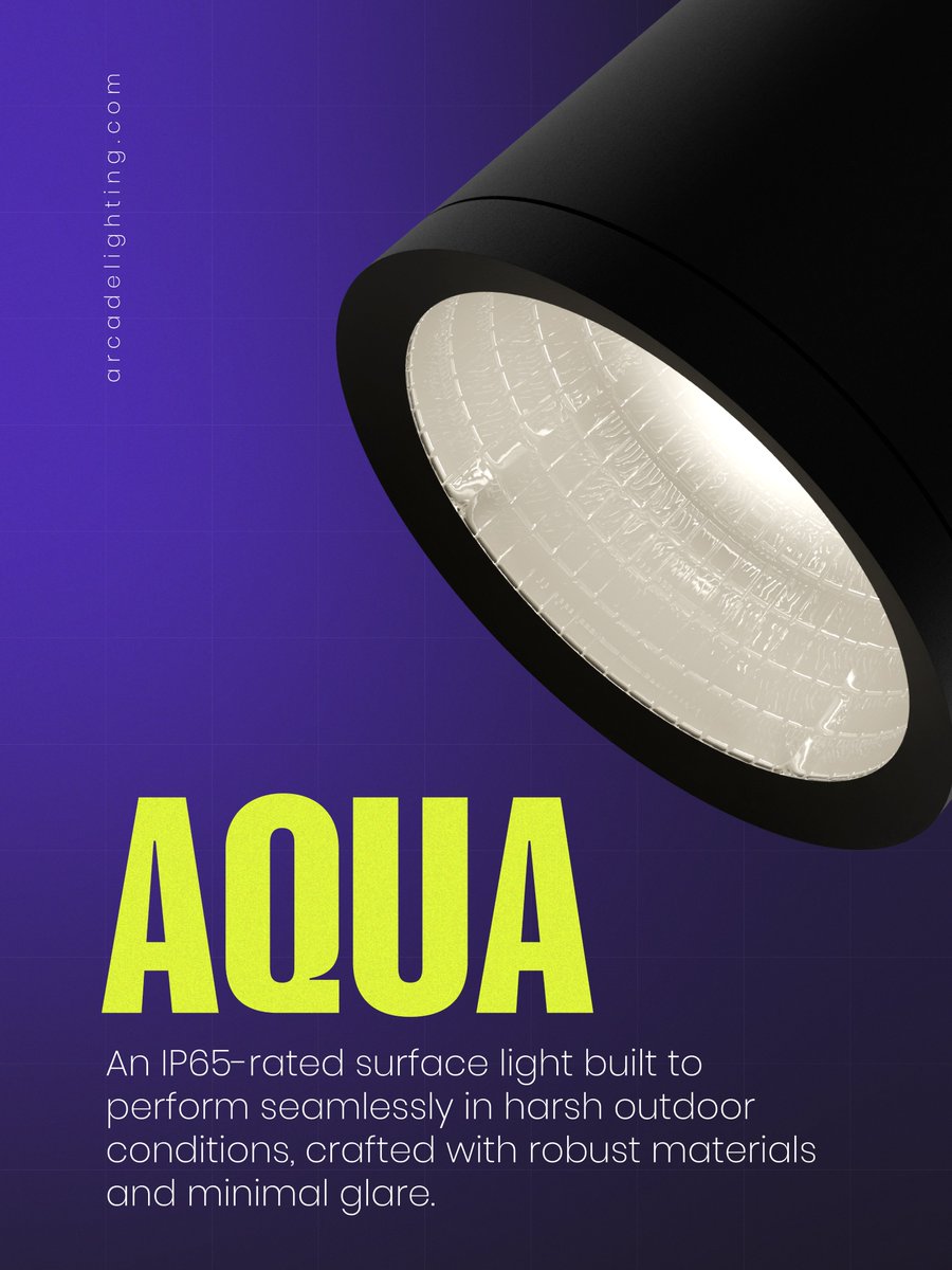 ArcadeLighting_'s tweet photo. From focused beams to efficient output, Aqua Surface is built for environments that demand reliability, delivering performance that is both resilient and intense

🔗 Discover more at https://t.co/ISr8lnSDgt

#arcadelighting #aqua #outdoorlighting #architects #interiordesigners https://t.co/mK2i9JmrtU