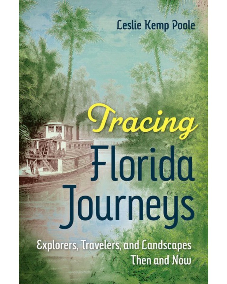 RollinsArchives's tweet photo. Prof. Leslie Kemp Poole writes about how her "love of literature, history, and landscape" led to her book, "Tracing Florida Journeys: Explorers, Travelers, and Landscapes Then and Now," on our blog!
"Roaming Florida and Turning It into an Academic Book" https://t.co/janFjHySXN https://t.co/xtAZ1136S2