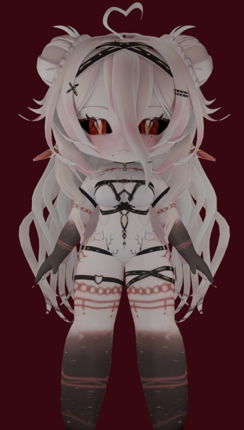 ZRelozer's tweet photo. cherry juice (@Velxhian ) #3d #modelling #Vampire #fanart #Vtuber https://t.co/6K2WsGJsLR