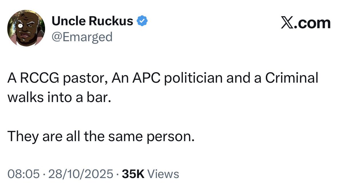 Uncle Ruckus tweet media