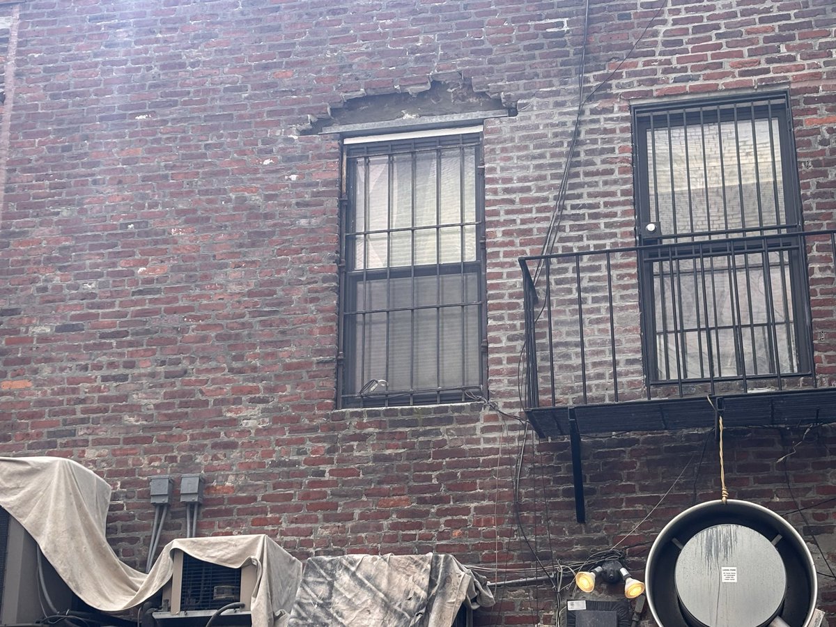 Rogerixnz's tweet photo. Solid project in Chinatown—this is what proper masonry restoration looks like when it’s done right. Steel lintels replaced, brick rebuilt, partial repointing + full grinding/pointing, stainless flashing, window caulking, and new drainage all tied together to stop water issues for good. In Boston, it’s never just brick—it’s structure and water management. If your building is showing signs of failure, now’s the time to address it before it turns into a bigger problem.

#BostonConstruction #Masonry #BrickRepair #Repointing #Waterproofing #BuildingEnvelope #GilraceMasonry