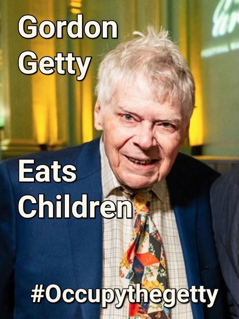 Occupy The Getty tweet media