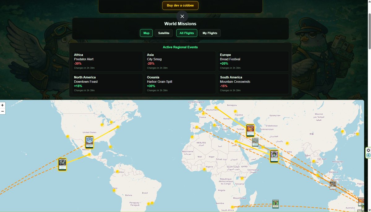 katpeque4's tweet image. Rare Pigeons is a Web3 game featuring:
game.rarepigeons.com
🎮 strategy
🕊️ NFT collectibles
📊 ranking competition
The goal is to optimize routes and pigeons to climb the monthly leaderboard.

⚠️ Important: only the top players receive the main rewards

#Web3Gaming #NFTGame