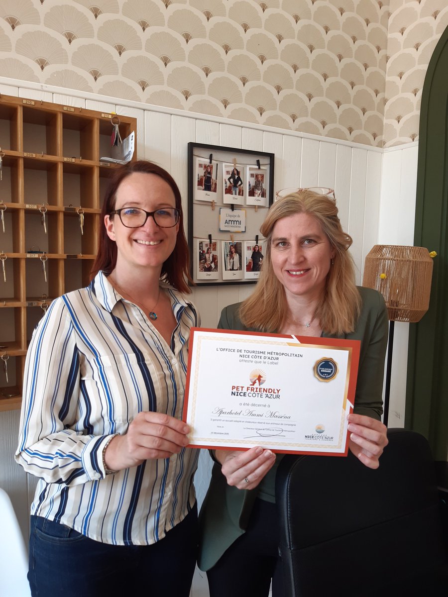 ExploreNCA's tweet image. 🐾Toujours➕d’adresses #PetFriendly à Nice Côte d’Azur !
Une démarche initiée par la @VilledeNice pour le bien-être animal &amp;amp; déployée dès 2022 par l’Office de Tourisme avec un #label dédié.
👏 5 nouveaux établissements labellisés, portant le total à 49🐶👇
bit.ly/4vm5IyZ