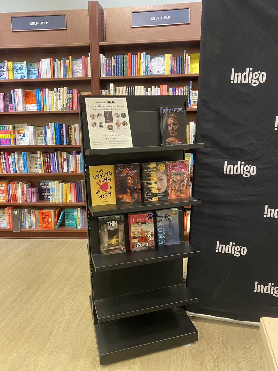 PichaelMarkes's tweet image. Yesterday’s book launch for the Exhumed Ottawa: What Lies Beneath anthology went great!

We had an interview panel and then opened questions to the audience. I got to meet a bunch of authors and signed some books.

Overall a fun outing.

#BookLaunch #ExhumedOttawa