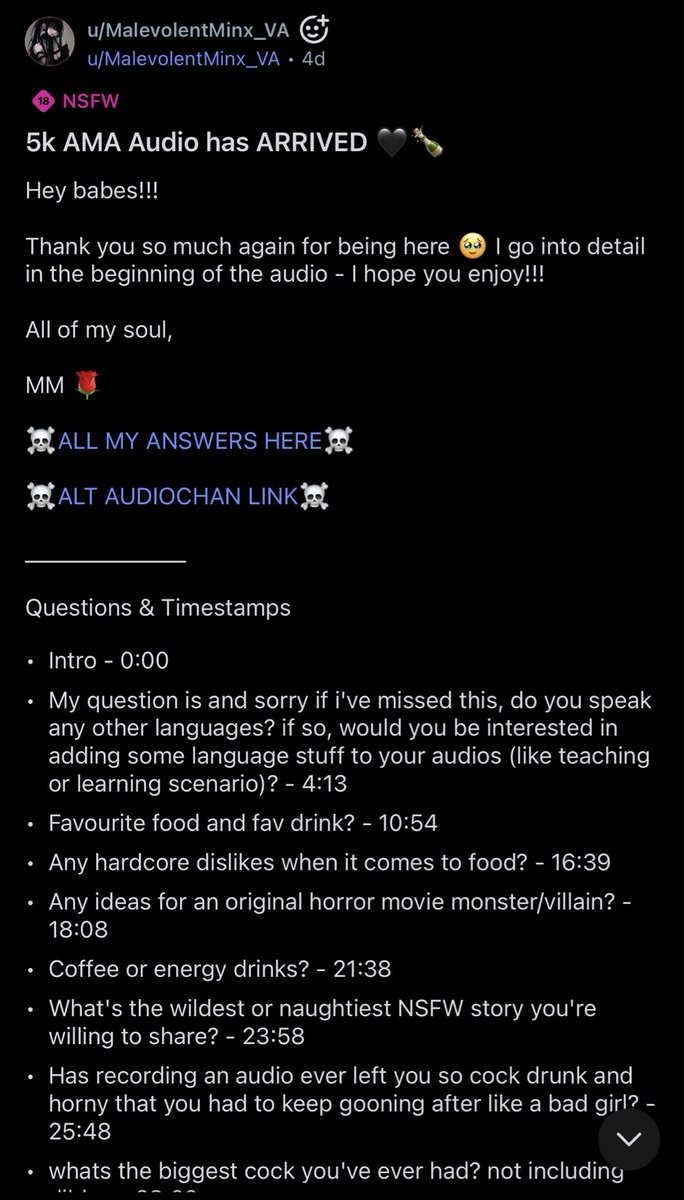 MalevolentMinx 🔞🎙️🥀 tweet media