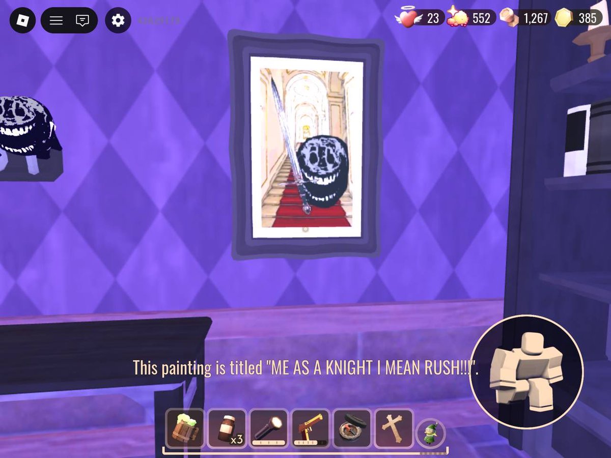 HSaiiSmith's tweet image. A 🧵of Rush paintings I’ve collected in the April Fool’s update

#doors #doorsroblox