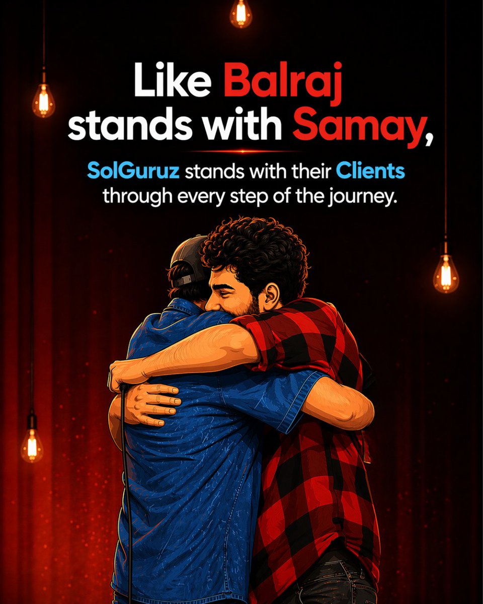 SolGuruz's tweet image. Like Balraj and Samay,
the right support makes all the difference.

Building is one thing.
Staying through every step after that is what truly matters.

#SoftwareDevelopment #CustomSoftware #Tech #ProductDevelopment #SaaS #Startup #Innovation
#TechSolutions #SolGuruz