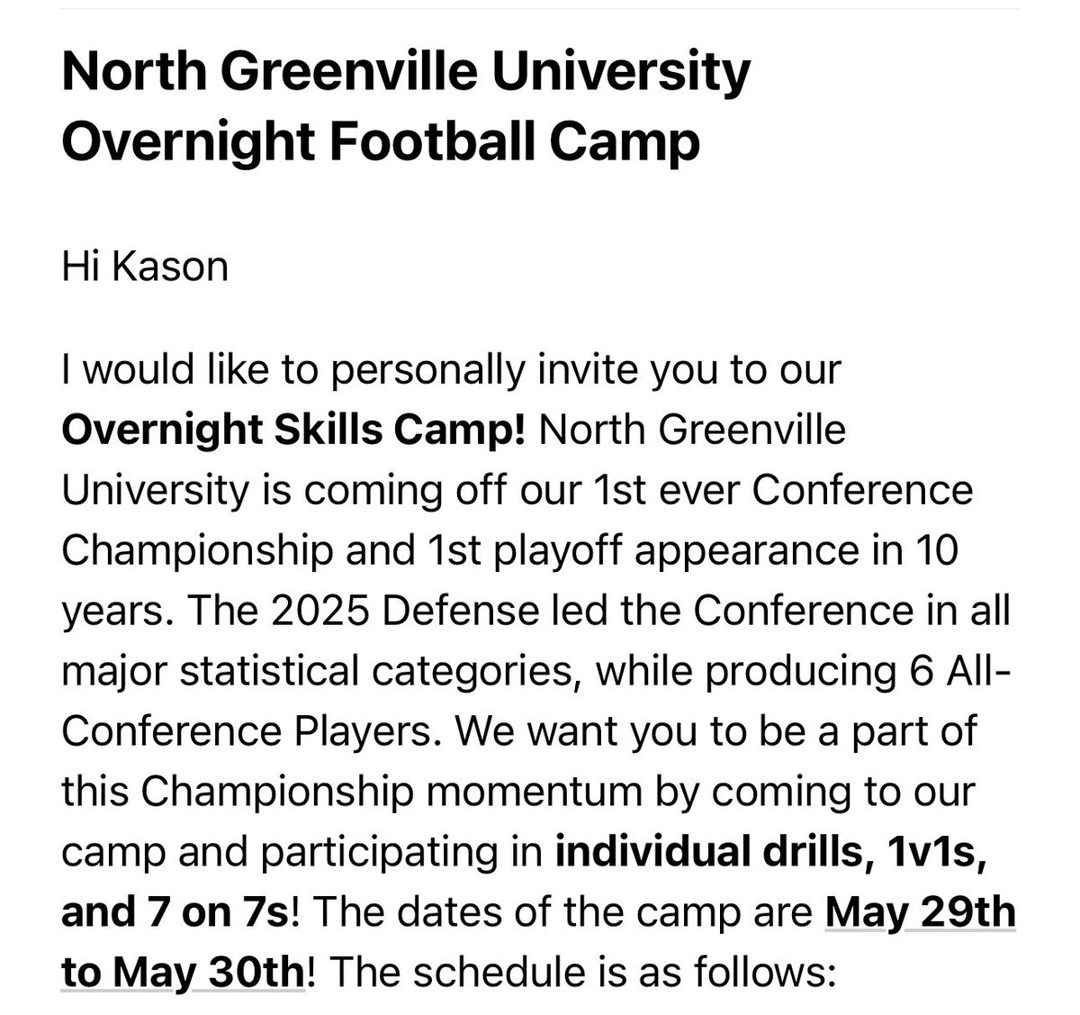 Kason “Juice” Warden 2028🏈 tweet media