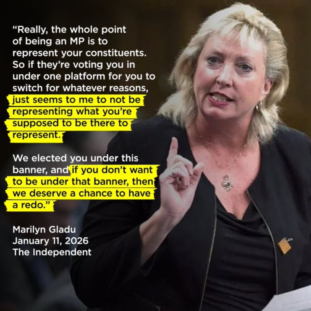 peterpeppercorn's tweet photo. @MarilynGladuSL You are a pathetic turncoat. How can your constituents believe anything you say? Enjoy the Swiss bank account traitor. https://t.co/ewwNW6ntKq