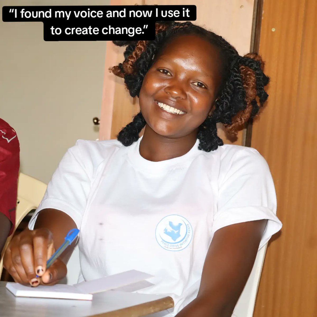 homeboys_group's tweet photo. As a youth champion, advocacy means speaking up, challenging harmful norms  and standing for girls’ rights.
One voice can protect, empower and transform a community. 
#YouthChampion #AdvocacyForChange #EndFGM #SRHR #KAYEC #SCOREProject https://t.co/YrAwe3egP1