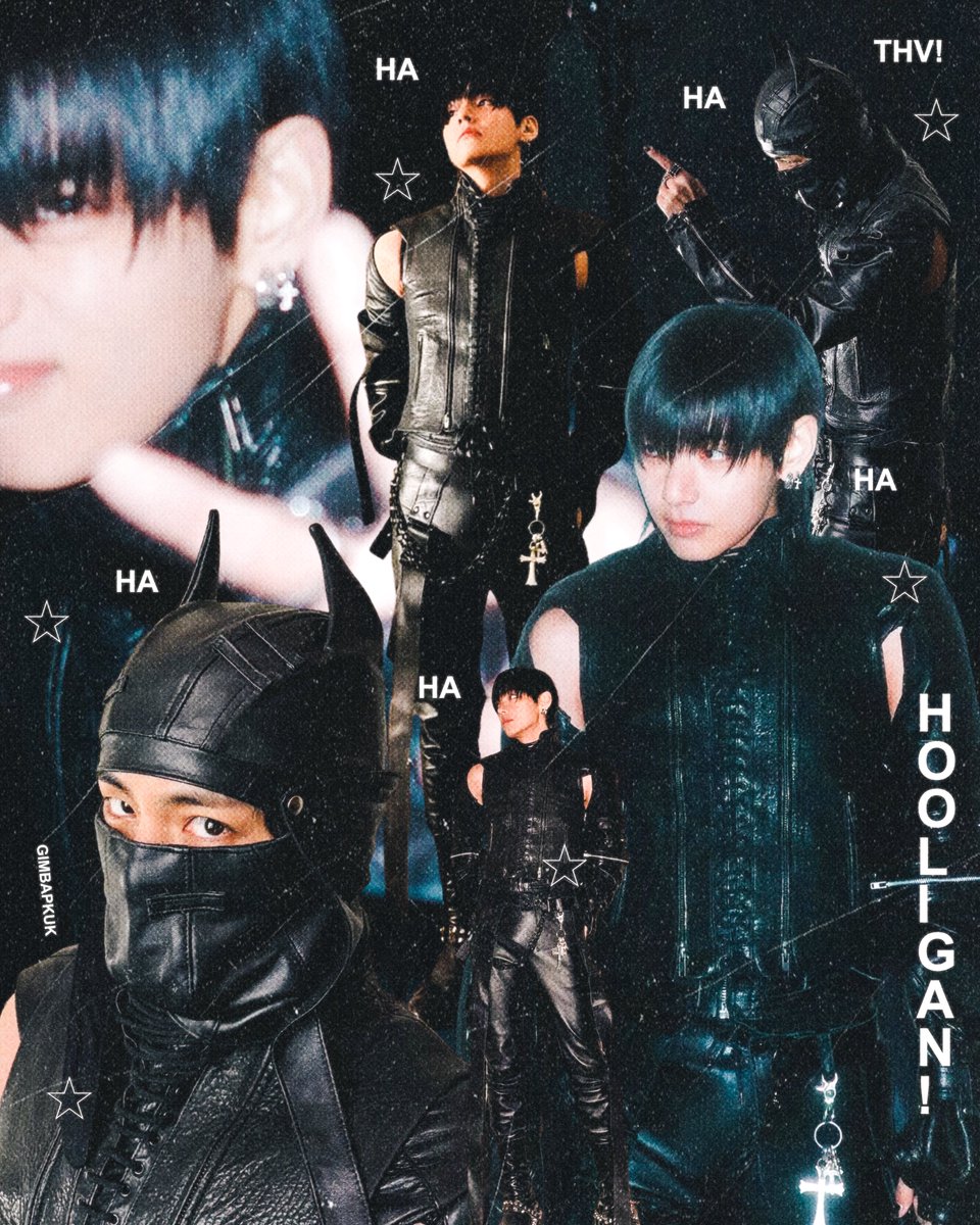 gimbapkuk's tweet photo. thv hooligan 🥷🏼 https://t.co/TswJI39pI7