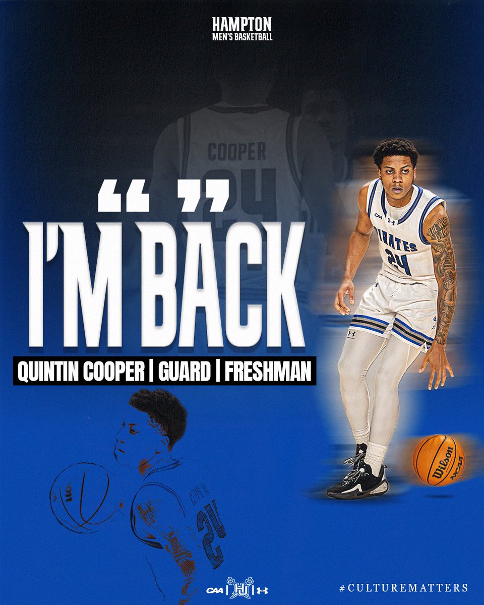 Hampton Pirates Men’s Basketball tweet media