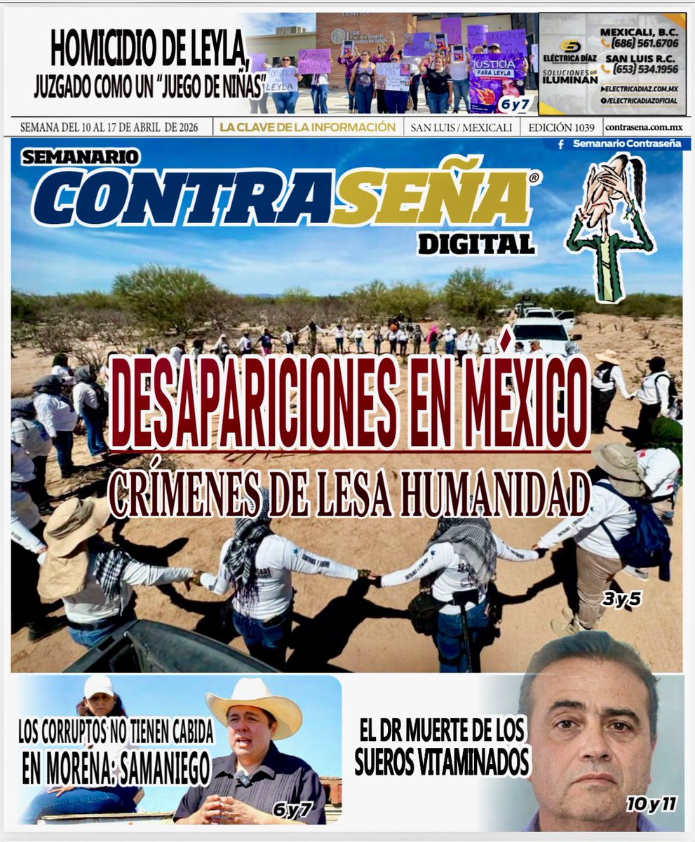 Semanario Contraseña tweet media