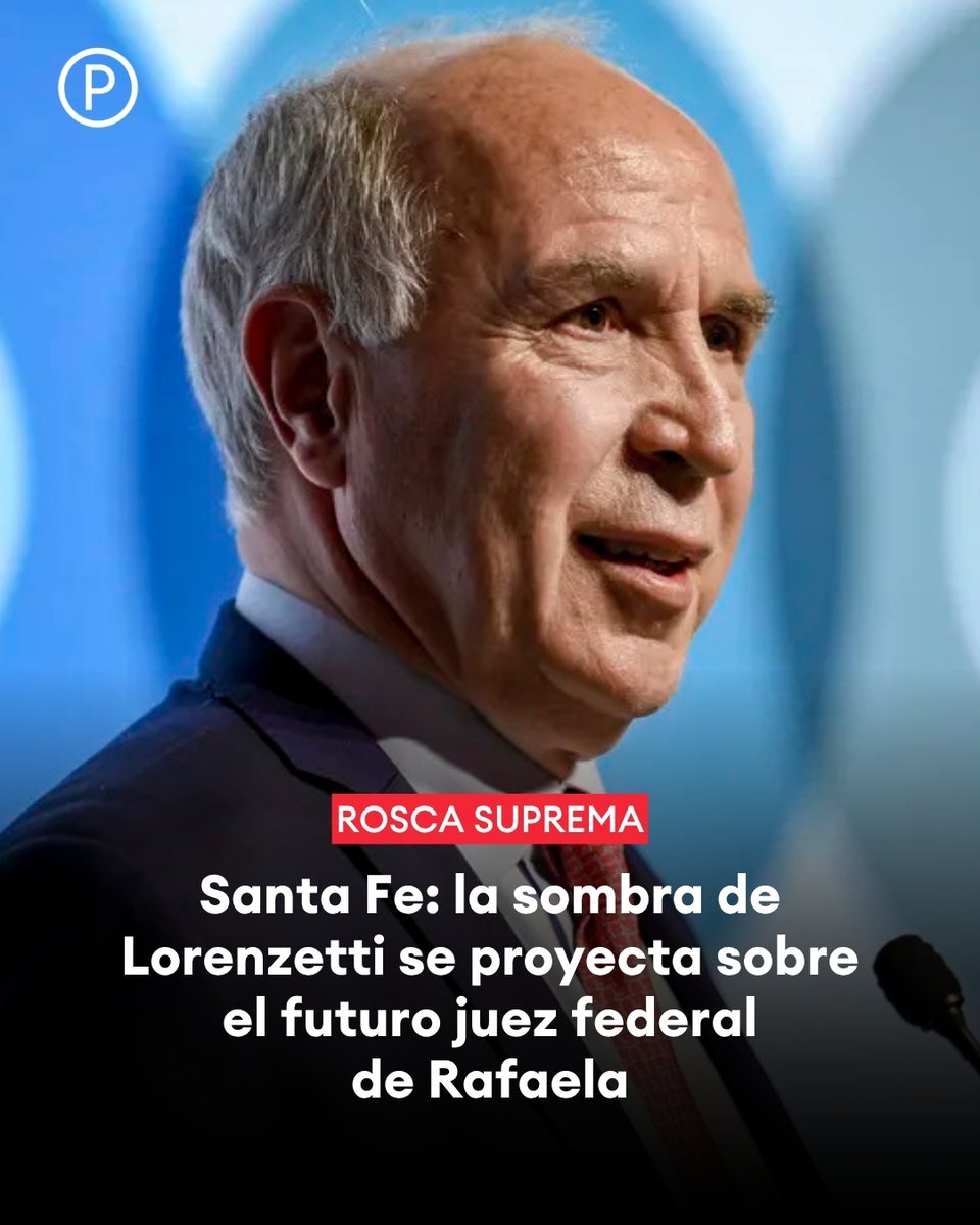 ROSCA SUPREMA ⚖️ El ministro Mahiques envió el pliego de Sebastián Saux para desembarcar Rafaela, el territorio de Lorenzetti

➥ La familia judicial, a pleno

🔗 letrap.com.ar/c5423055
✍️ <a href="/PelaCastroOk/">Gustavo Castro</a>