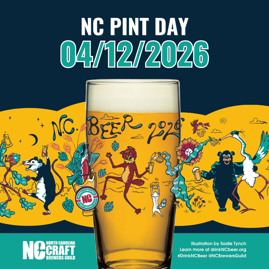 NC_By_Train's tweet photo. Get your tickets, get your glass and get your Ale Trail By Rail &amp; NC Pint Day on this Sunday 4/12. N⭐C🚆🍻 #ATbR #makeitaletrain #ncbeer 

Train tickets ➡️ https://t.co/eAzmapcNsZ

3rd Annual NC Pint Day ➡️ https://t.co/xpZDcD1PMG https://t.co/Ot9CaxNNtC