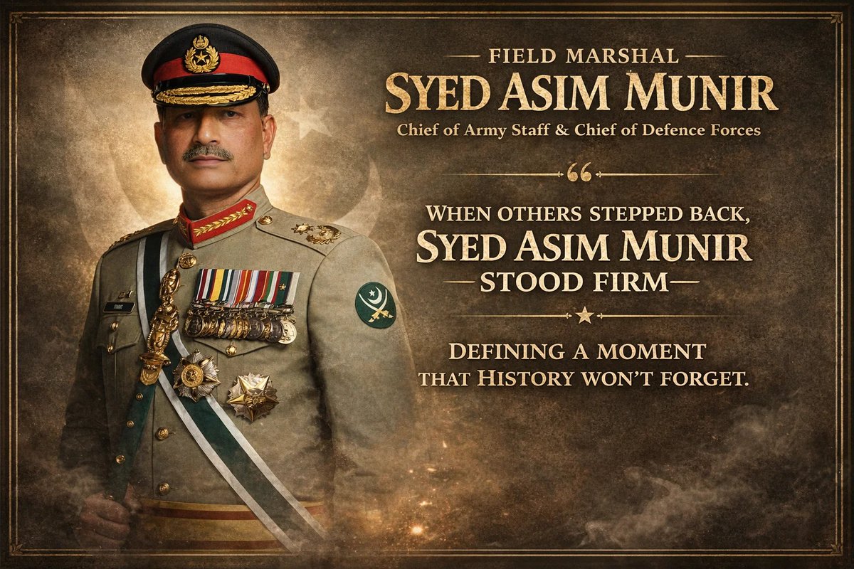 Parody Syed Asim Munir tweet media