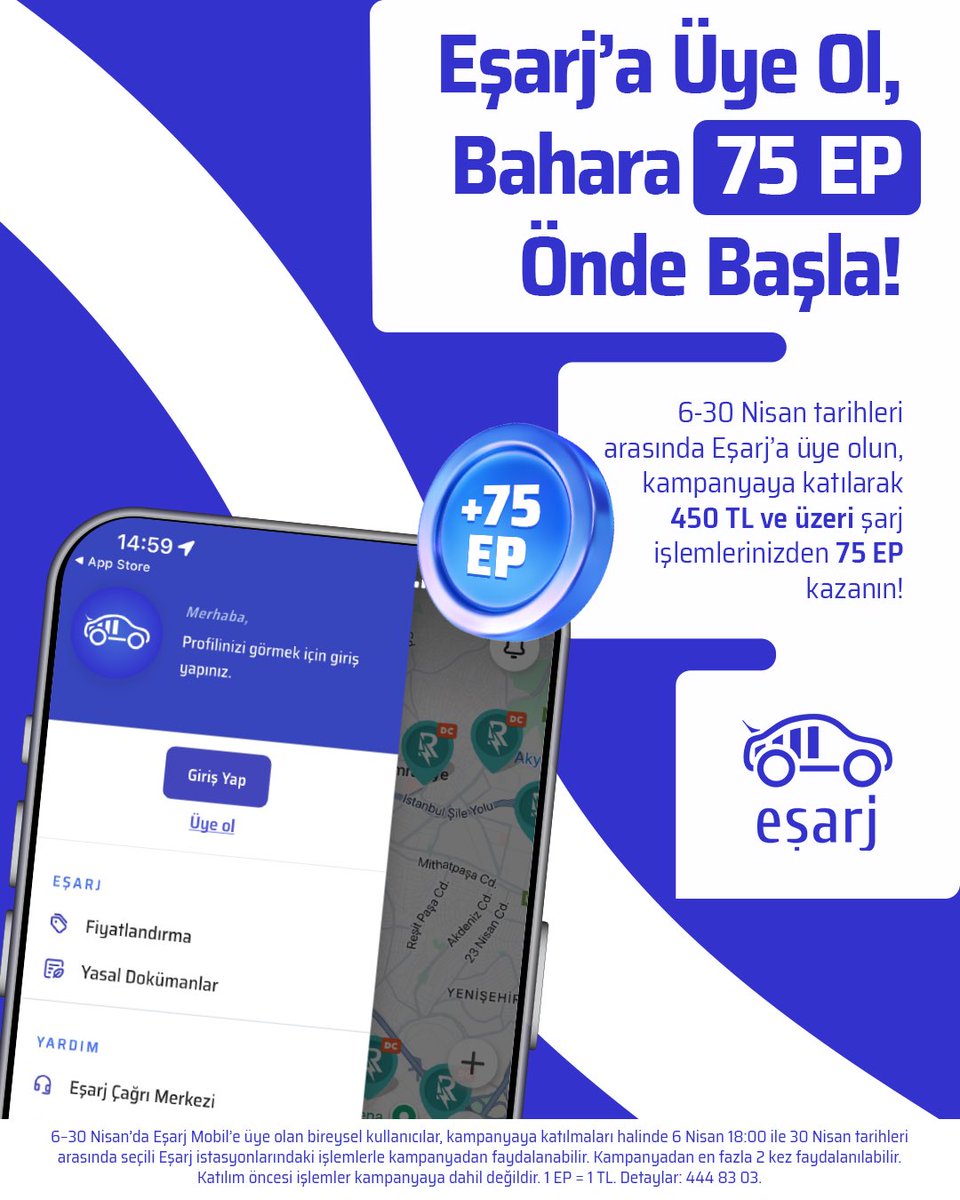 EŞARJ tweet media