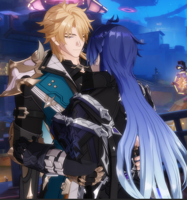 pairedblessings's tweet photo. ⚔️🕯️ #varflins  wip

a kind of angsty last night in nod-krai thing where Varka and Flins meet at their usual dating spot, and Flins tells a drunk Varka he's going to be a daddy lamp, but Varka is leaving town tomorrow /jk https://t.co/EnYXXDH0cJ